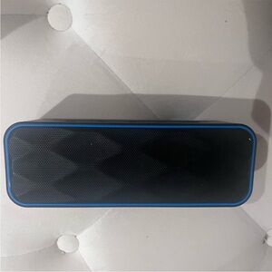 Portable Bluetooth Speaker - Black and Blue